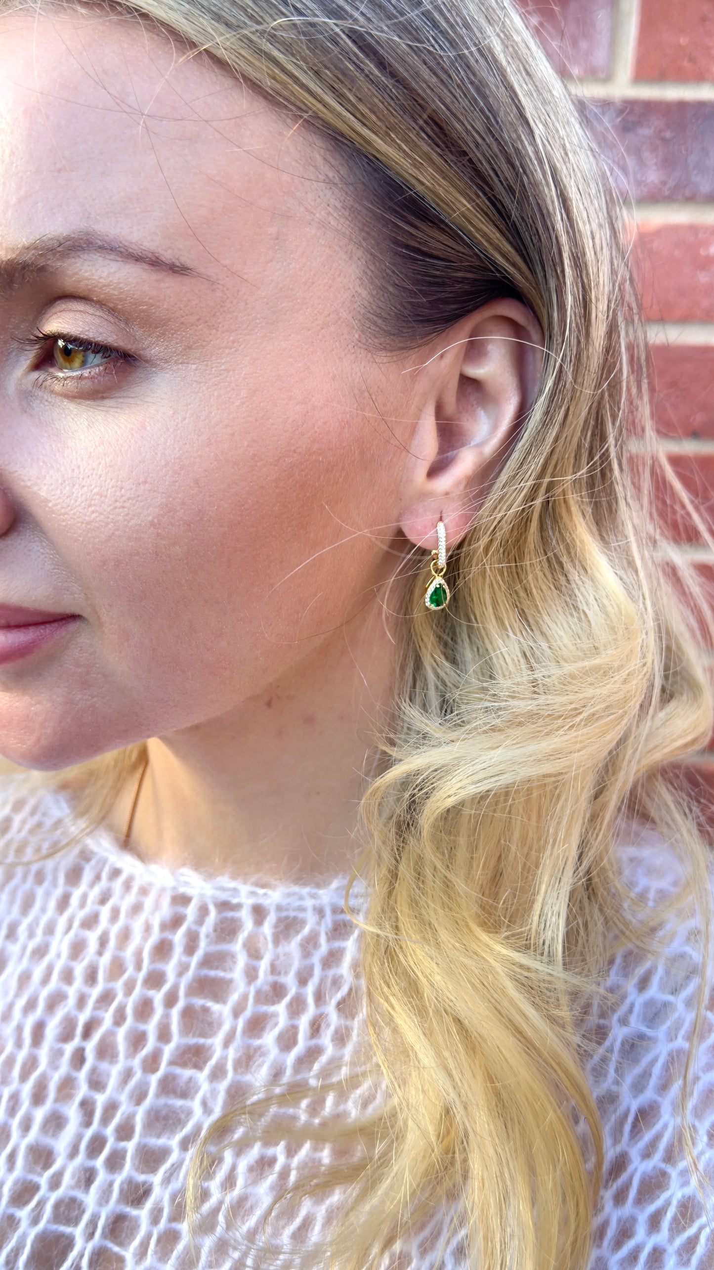 The Green Bloom Earrings