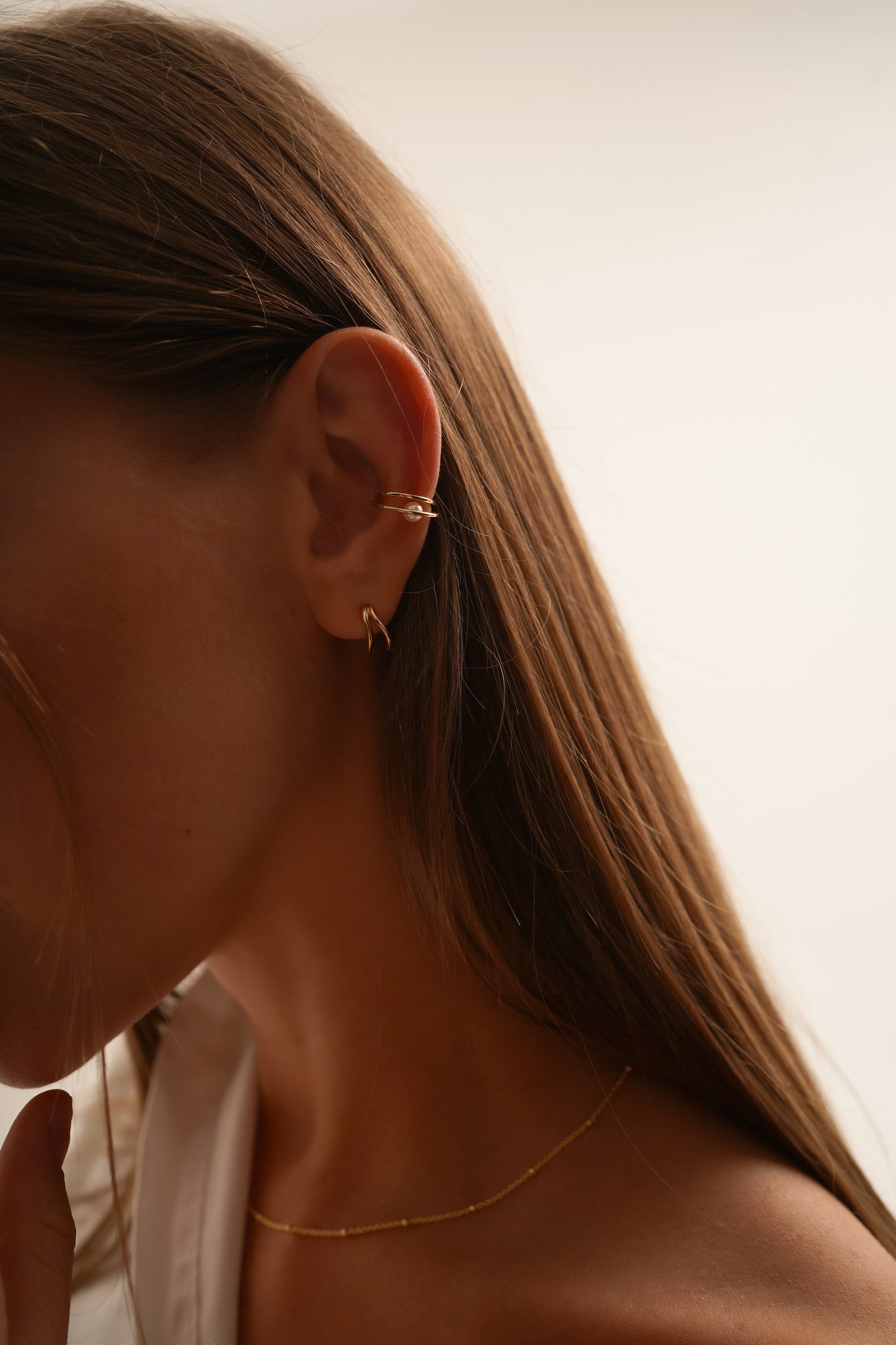 Classic Pearl Ear Cuff