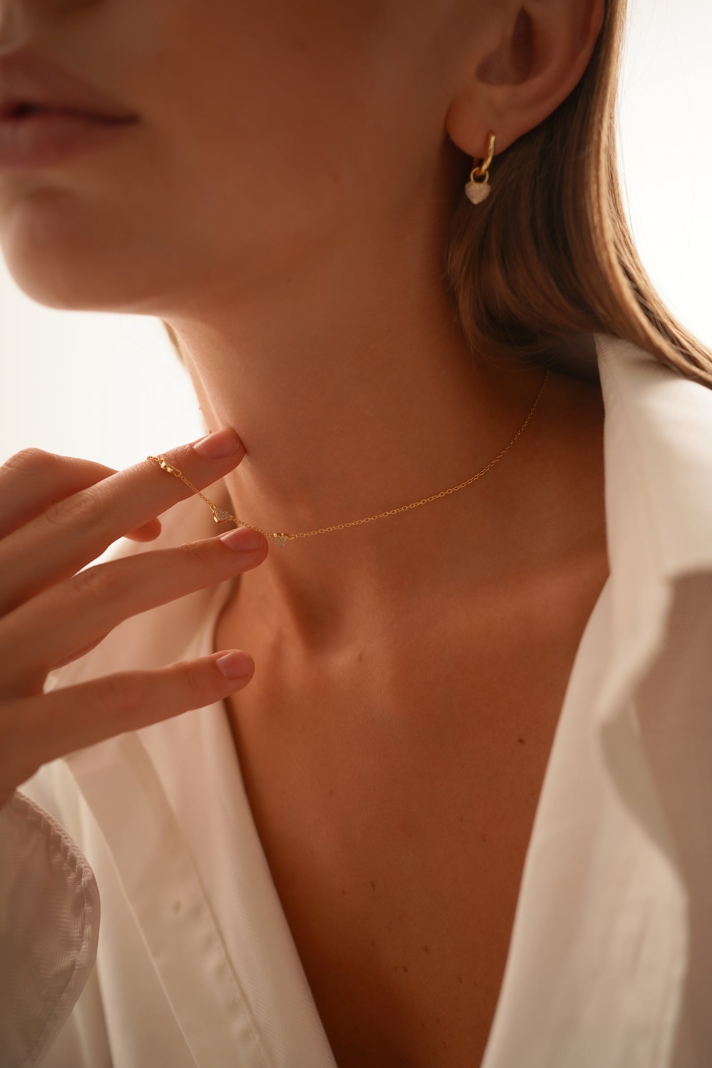 Luminous Heart Necklace