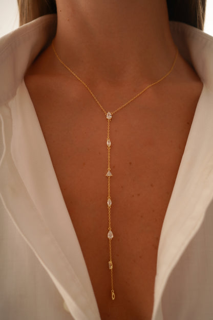 Sparkling Cascade Necklace