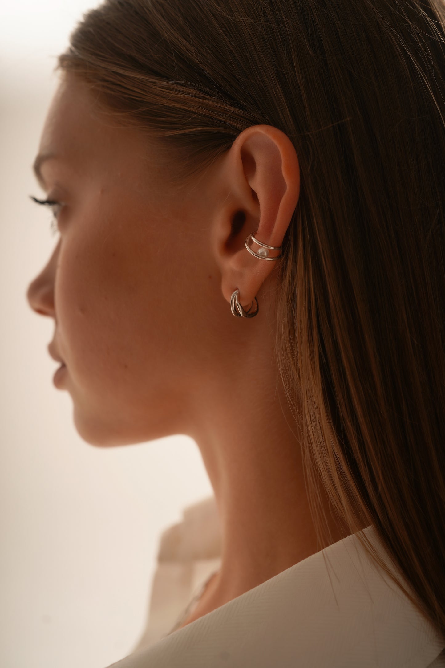 Classic Pearl Ear Cuff