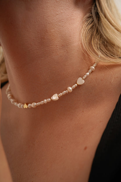 Heart's Desire Pearl Choker