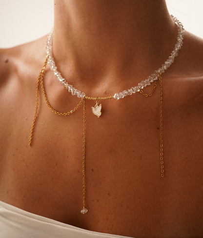 Pure Crystal Grace Necklace