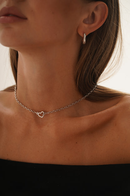 Heart Chain Necklace