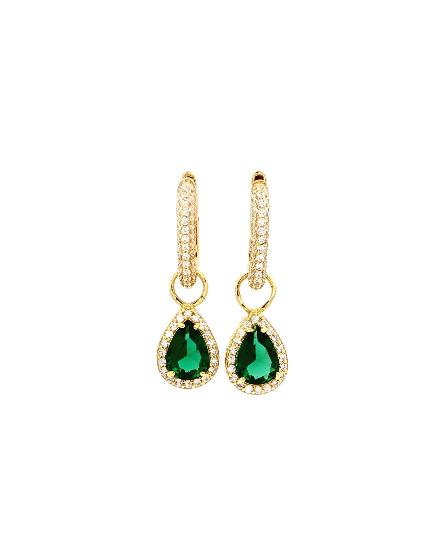 The Green Bloom Earrings