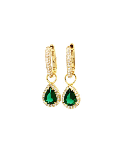 The Green Bloom Earrings