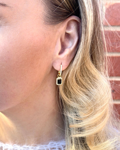 The Noir Glow Earrings