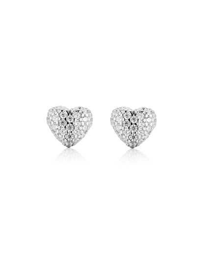 Pure Love Silver Studs