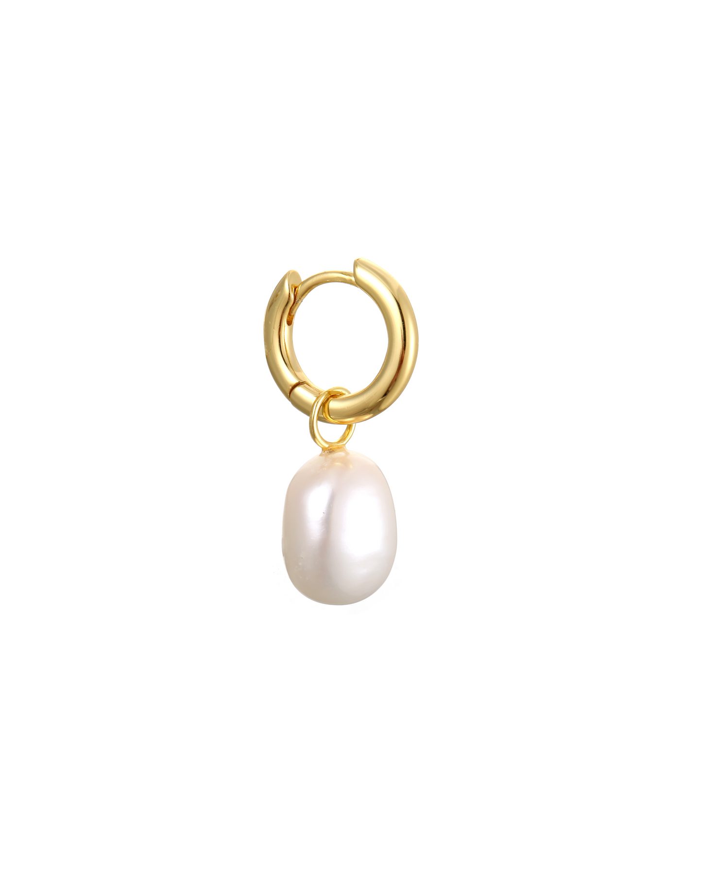 Classic Pearl Charm Earrings