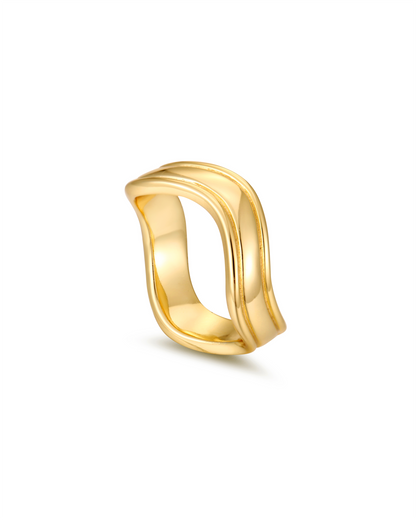 Smooth Wave Ring