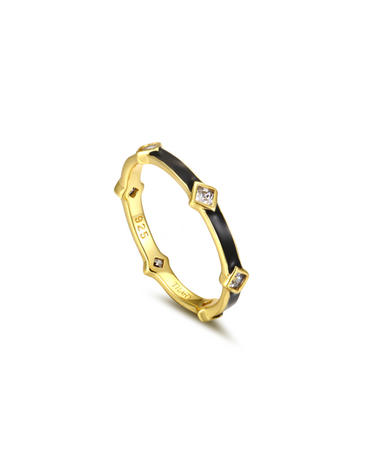 Black Spark Ring