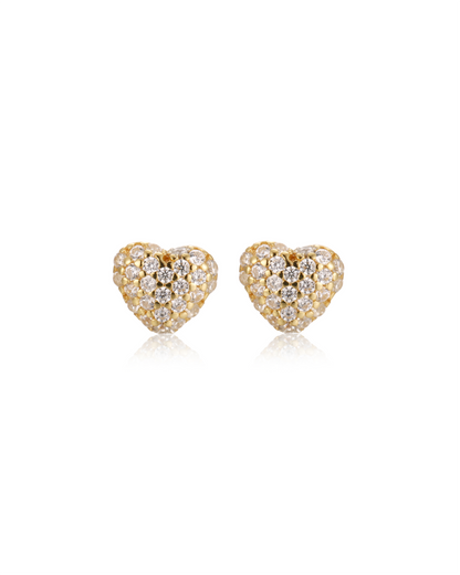 Pure Love Gold Studs