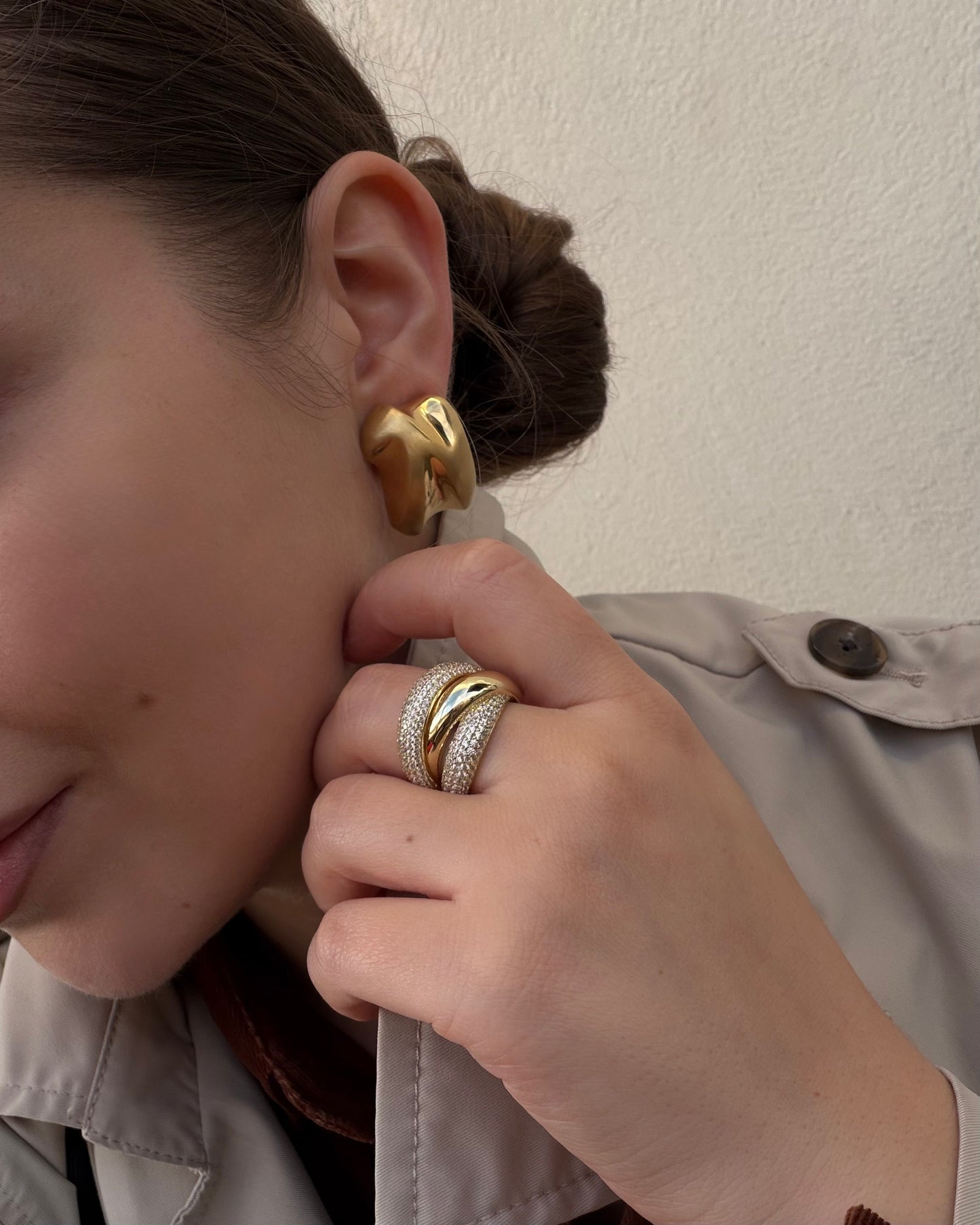 The Curved One Earrings