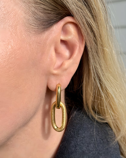 The Bound One Earrings (Textured)