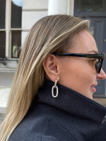 The Bound One Earrings (Textured)