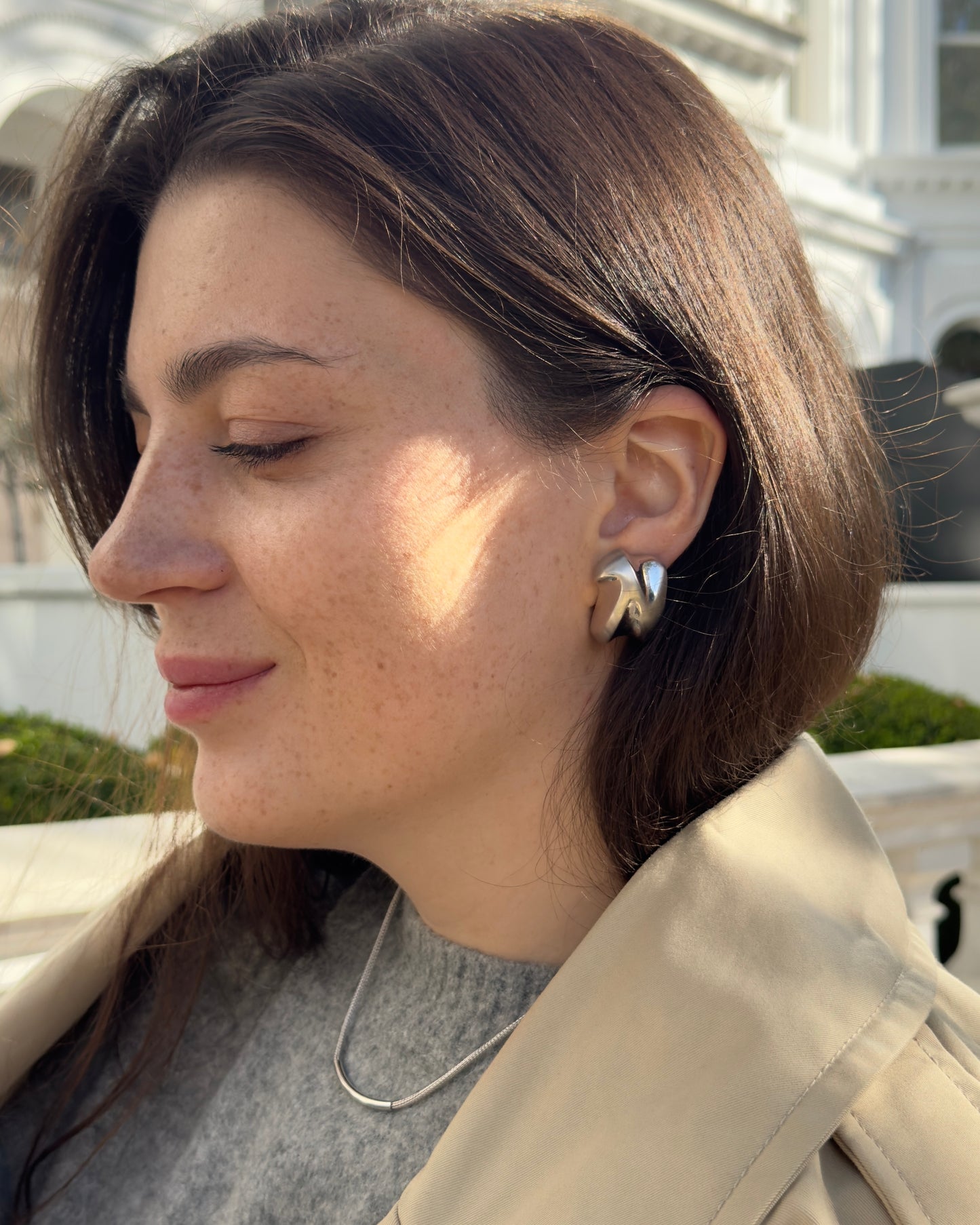 The Curved One Earrings