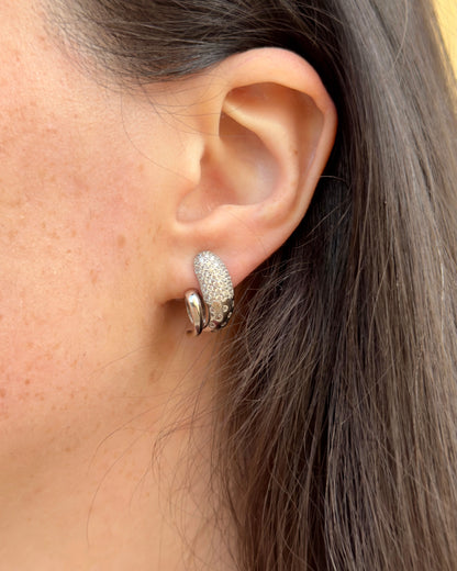The Vivid One Curve Earrings