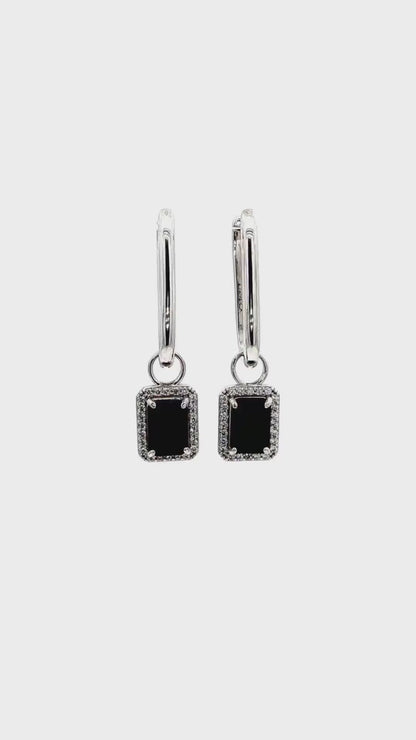The Noir Pure Earrings