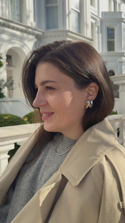 The Curved One Earrings