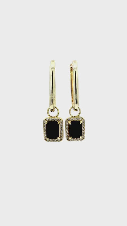 The Noir Pure Earrings