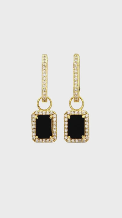 The Noir Glow Earrings